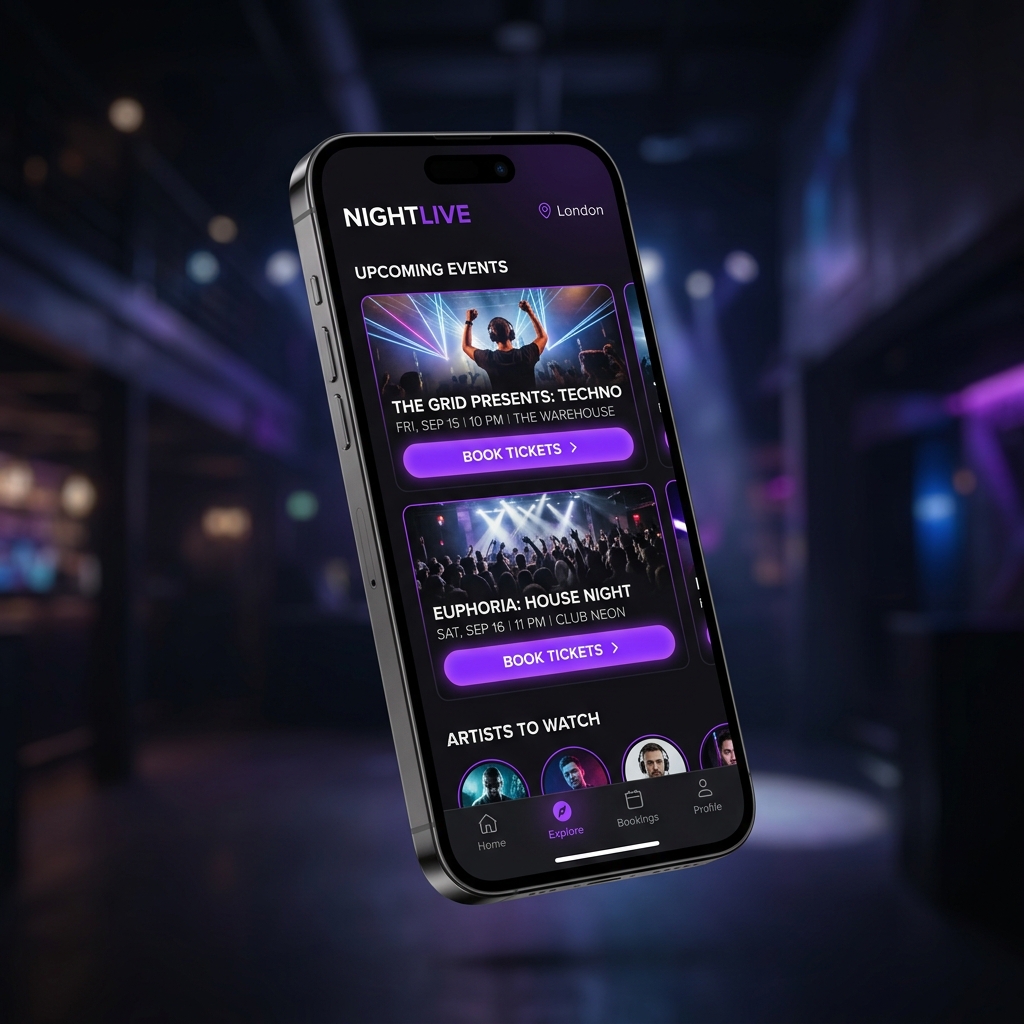 Nyte App Interface